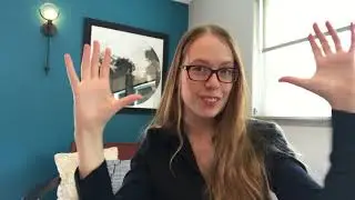 About Ladies with sign language artwork series