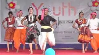 Bilaspur  University Youth festival 2016: Group Dance