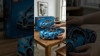light blue LEGO BUGATTI Steering Wheel &ndash; Will It Snap or Steer?    (POV) 2025