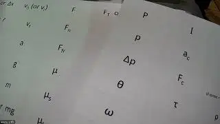 2024 0905 - Physics Day 18 - Variables Flashcards