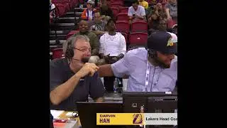 'My most valuable asset will remain intact!' 🤣 Darvin Ham on LeBron NOT retiring is jokes #shorts