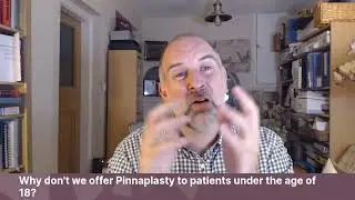#AskJJ Why don&rsquo;t we offer Pinnaplasty to patients under the age of 18?