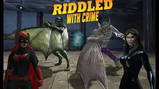 DCUO - Riddled with Crime / Gotham Zoo - All cutscenes