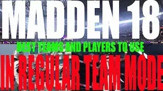 MADDEN 18 BEST TEAMS AND PLAYERS TO USE | OFFICIAL QB RATINGS...MORE GRAPHICS REVEALED!