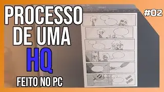 Processo de uma HQ no PC (limpeza da imagem e ajustes) - Dark Monsters, p&aacute;gina 14