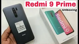 Redmi 9 Prime Unboxing & First Look | 5020mAh Battery , 4GB RAM , 64GB ROM