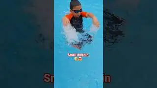 He like small dolphin  very energetic  boy 🐬 😍 #asmr #viral #shortsvideo