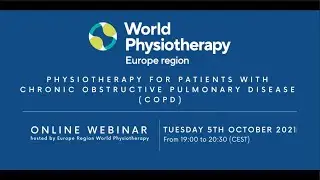 Webinar | Physiotherapy in patients with COPD