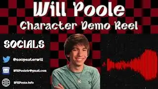 Will Poole - Character Demo Reel 2024