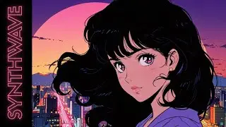 ✨ SUNSET OVER NEON 🌆💜 Lofi Synthwave Mix