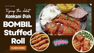 Bombil Roll |Bombay duck stuffed roll | fish Starter| Bombil Thali | Seafood Starter