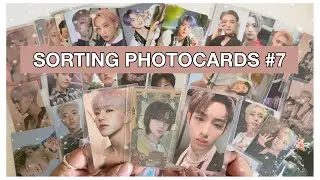 SORTING PHOTOCARDS #7 | BTS, SEVENTEEN, TXT + more