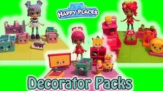 Happy Places Decorator Packs Mousy Hangout Bunny Laundry Puppy Patio + Surprise Blind Bags