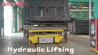 Intelligent Battery RGV Transfer Cart,Heavy Duty Cross Rail Transfer Cart