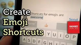 Create Emoji Shortcuts for Your iPhone's Keyboard - iOS 8 [How-To]