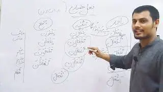 learn arabic || فعل مضارع کے صیغوں کی پہچان || raza owaisi