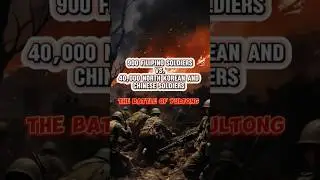 900 Filipino vs. 40,000 North Korean and Chinese soldiers,The battle of Yultong #ai #history #facts