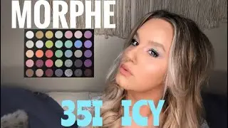 Morphe 35I ICY FANTASY X PONYSMAKEUP COLLABORATION REVIEW!