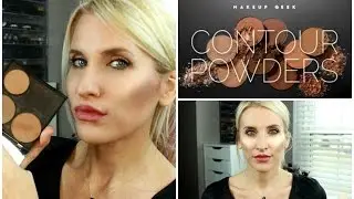 MAKEUP GEEK CONTOUR POWDERS || Cool & Warm Demo!!