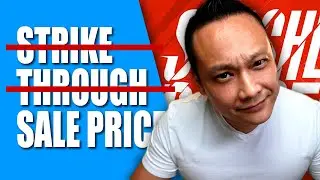 Strikethrough Sale Price Tutorial for Amazon FBA Products Hack!