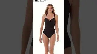 Miraclesuit Women's Network Mystique One Piece Swimsuit | SwimOutlet.com
