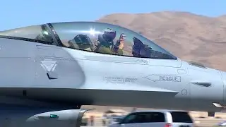 Red Flag F-16 Fighting Falcons Pre-Flight, Takeoffs & Landings &bull; 20th Fighter Wing, Shaw AFB, SC