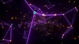4k Abstract Background | 1080 3D Animation | Graphics Hexagonal Tunnel Animation
