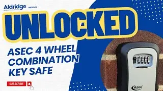 Unlocked - ASEC Four Wheel Combination Keysafe - Unboxing