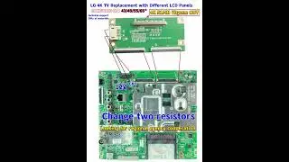 LG 2*60pin 2*68pin transfer to 51pin Converter Adapter boards for lg tv led lcd screen replacement