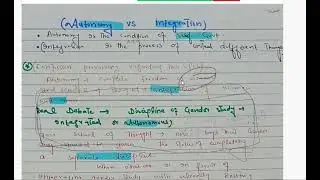 autonomy versus integration debate in gender studies