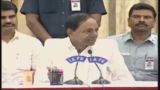 CM Sri KCR Press Meet Live from Pragathi Bhavan