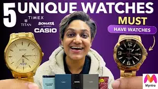 Топ-5 лучших мужских часов Myntra до 5000 рублей | Обзор лучших часов Casio, Timex, Titan 2025 года