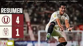 Universitario 4-1 FBC Melgar | RESUMEN EXTENDIDO del triunfo por la fecha 8 del Apertura 2025