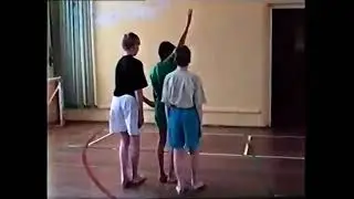 Balby Middle School Pupils Dancing in the Gym (1990's)