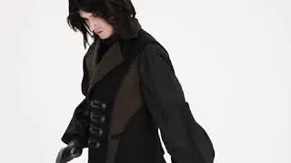 Men's Two Tone Goth Vest WY-945MJM