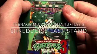 Konami Handhelds TMNT3 1991