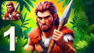 Caveman Life - Gameplay Walkthrough Part 1 - Survive The Prehistoric Time And Build Empire