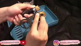 Cara Pasang Selang Regulator ke kompor portabel