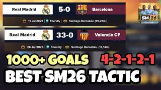 Я СОЗДАЛ ЛУЧШУЮ ТАКТИКУ ДЛЯ SM26 ВСЕХ ВРЕМЕН! ⚽️ | Лучшие тактики для Soccer Manager 2026 42121