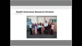 Experiences working with the Institute for Health Systems Research (IHSR) in Malaysia