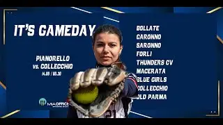 Mia Office Blue Girls vs Bertazzoni Collecchio - Gara 1 (10/08/2024)