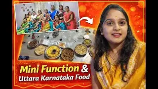Function ಯಾರದು ಗೊತ್ತಾ😍| Uttara Karnataka Authentic Food at Mini Function😋|