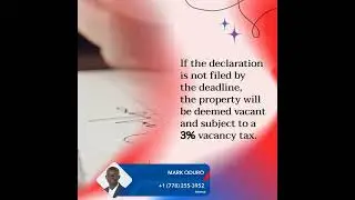 Vancouver Empty Homes Tax Reminder