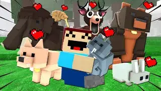 &iexcl;DOMESTICANDO A TODOS LOS ANIMALES EN 99 NOCHES EN EL BOSQUE! | ROBLOX