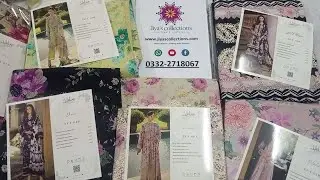 ELAF Chikankari Embroidered Digital Printed Luxury Lawn Suits