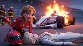 😱💥FORMULA ONE RACE GONE WRONG |🏎 | Elsa and Anna&rsquo;s Formula Chaos🏎❤️&zwj;🩹 Elsa vs Anna Duel 