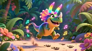 Dancing Dinosaurs Song for Kids | Fun Nursery Rhyme & Toddler Sing-Along 🦖🎶