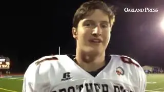 Brother Rice's Patrick Sparks on game-winning TD pass #miprepzonefootball