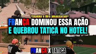 FRAN&Ccedil;A DOMINOU ESSA A&Ccedil;&Atilde;O E QUEBROU TATICA NO HOTEL l FRAN&Ccedil;A X TATICA!