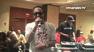 Chief Rocker Busy Bee dropping HIP HOP knowledge at Core Dj retreat 14